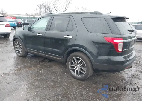 2013 Ford Explorer Limited z USA, uszkodzony, nr VIN 1FM5K7F86DGC07748